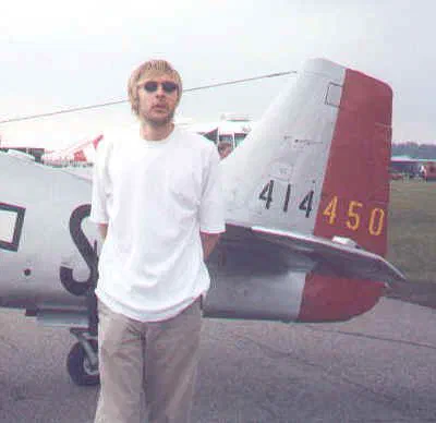 Me with a P-51
