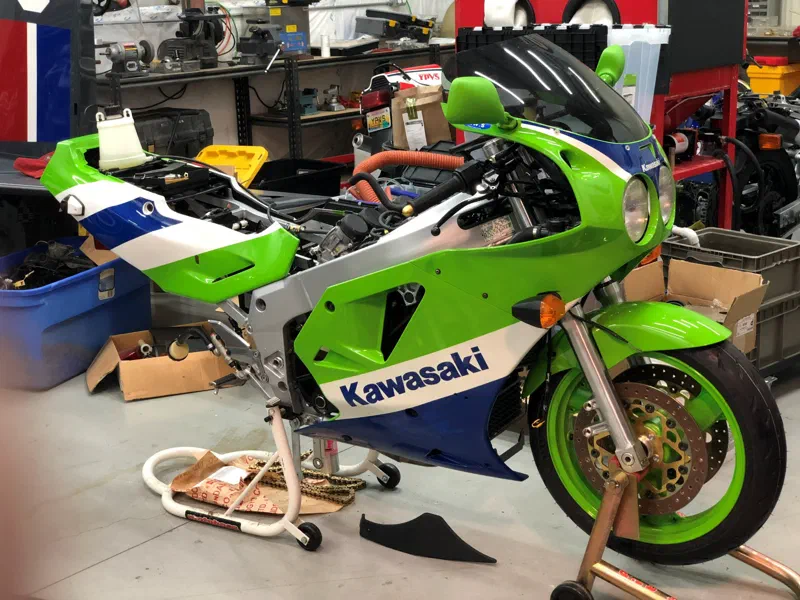 The full fairing on