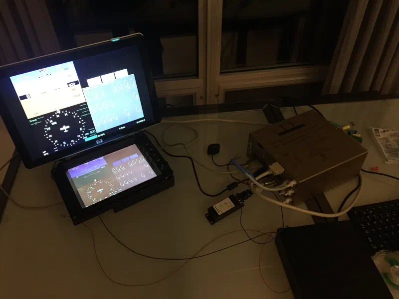 Powered up on the bench