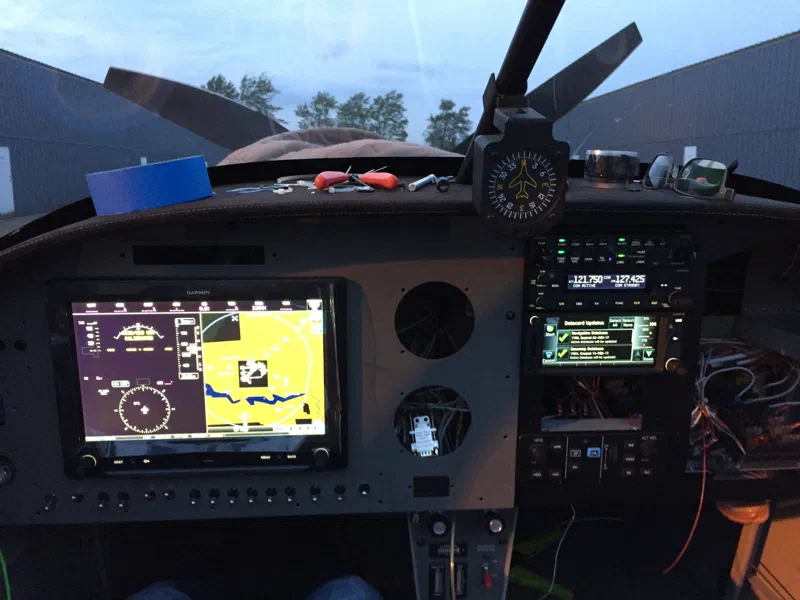 The G3X up and running for the first time