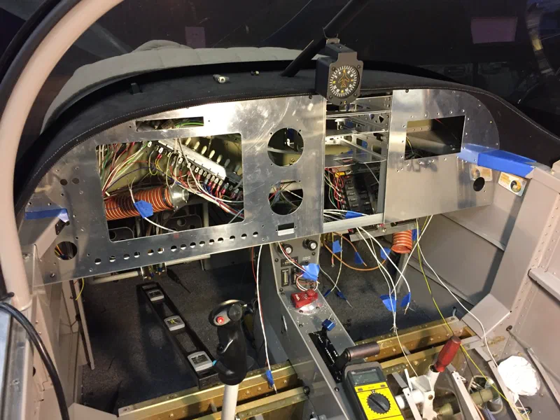 The new panel taking shape, June 2017