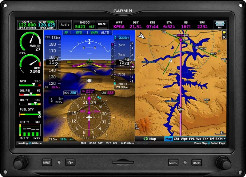 Garmin G3X Touch display